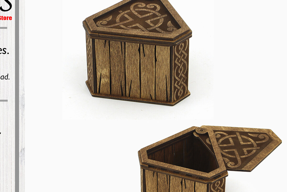 Intra απο ξύλο plywood 3mm-4mm πάχος – Αρχείο ξύλινο κουτί. Αρχείο κοπής με λέιζερ Δίασταση  20x20 cm INTRAFABR-88823787