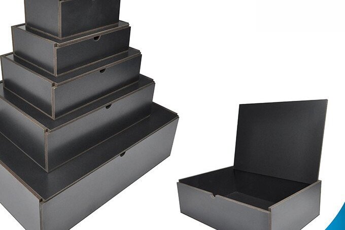 Intra απο ξύλο plywood 3mm-4mm πάχος – Ξύλινο Κουτί Κουτί κοσμημάτων Δίασταση  20x20 cm INTRAFABR-35441157