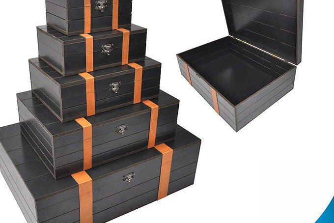 Intra απο ξύλο plywood 3mm-4mm πάχος – Ξύλινο Κουτί Κουτί κοσμημάτων Δίασταση  20x20 cm INTRAFABR-35441186