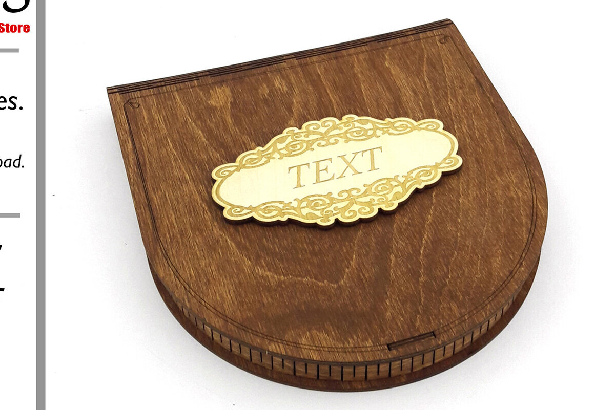 Intra απο ξύλο plywood 3mm-4mm πάχος – Ξύλινο κουτί. Αρχείο κοπής με λέιζερ. Δίασταση  20x20 cm INTRAFABR-99697262