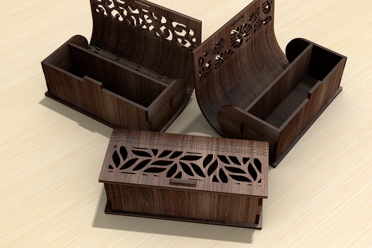 Intra απο ξύλο plywood 3mm-4mm πάχος – Ξύλινο κουτί, μολυβοθήκη ή κουτί γυαλιών Δίασταση  20x20 cm INTRAFABR-115899732