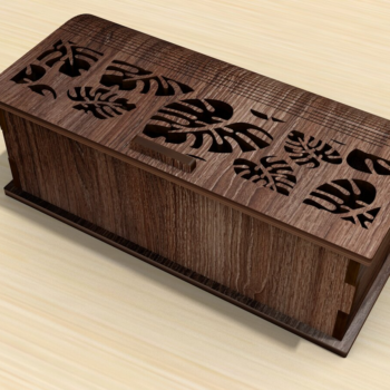 Intra απο ξύλο plywood 3mm-4mm πάχος – Ξύλινο κουτί, μολυβοθήκη ή κουτί γυαλιών Δίασταση  20x20 cm INTRAFABR-115899732 - Image 8