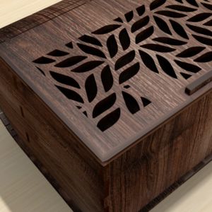 Intra απο ξύλο plywood 3mm-4mm πάχος – Ξύλινο κουτί με  φύλλων Δίασταση  20x20 cm INTRAFABR-122248835