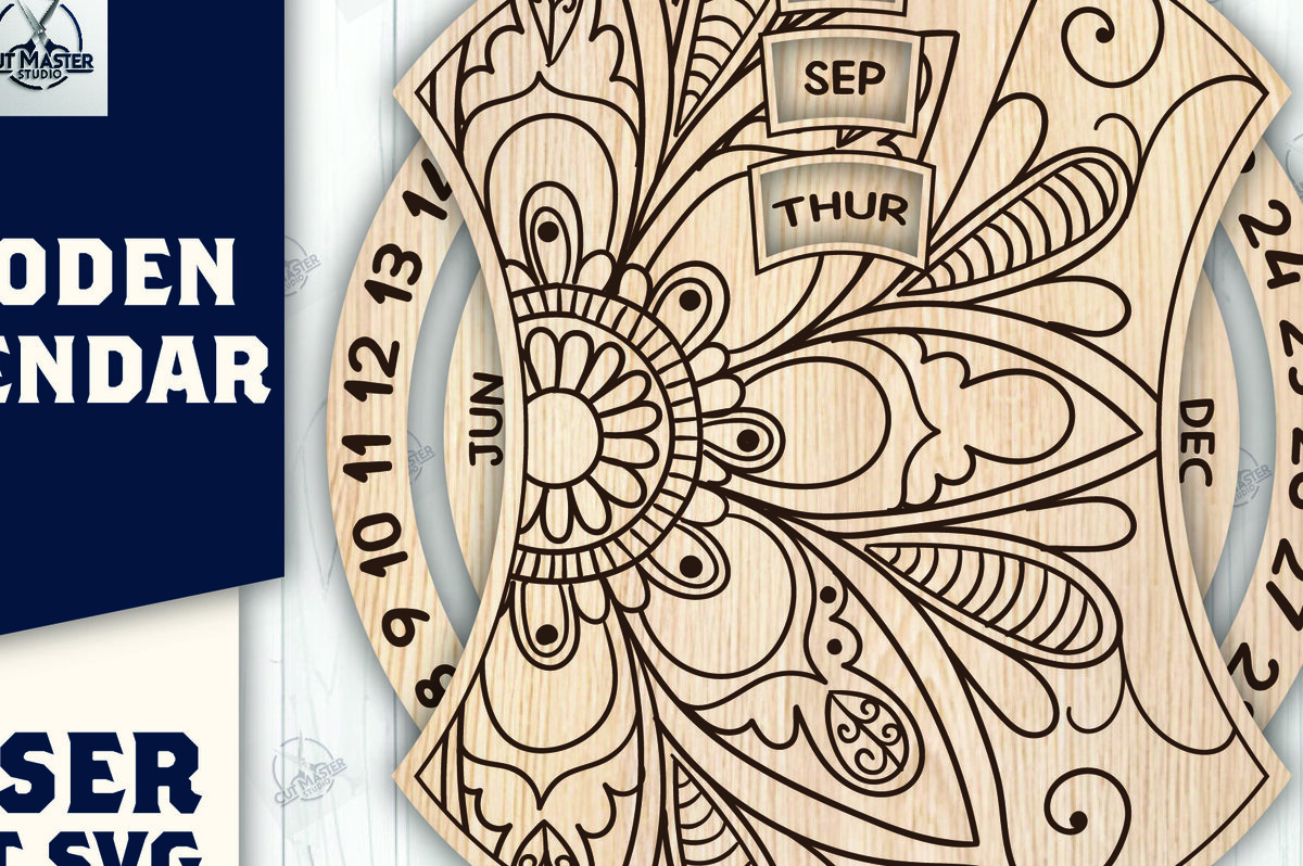 Intra απο ξύλο plywood 3mm-4mm πάχος – Ξύλινο Ημερολόγιο 2025 I Δίασταση  20x20 cm INTRAFABR-110927110