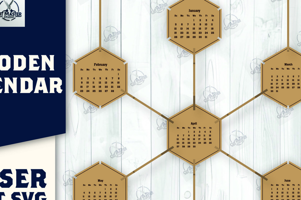 Intra απο ξύλο plywood 3mm-4mm πάχος – Ξύλινο Ημερολόγιο 2025 I Δίασταση  20x20 cm INTRAFABR-111230298