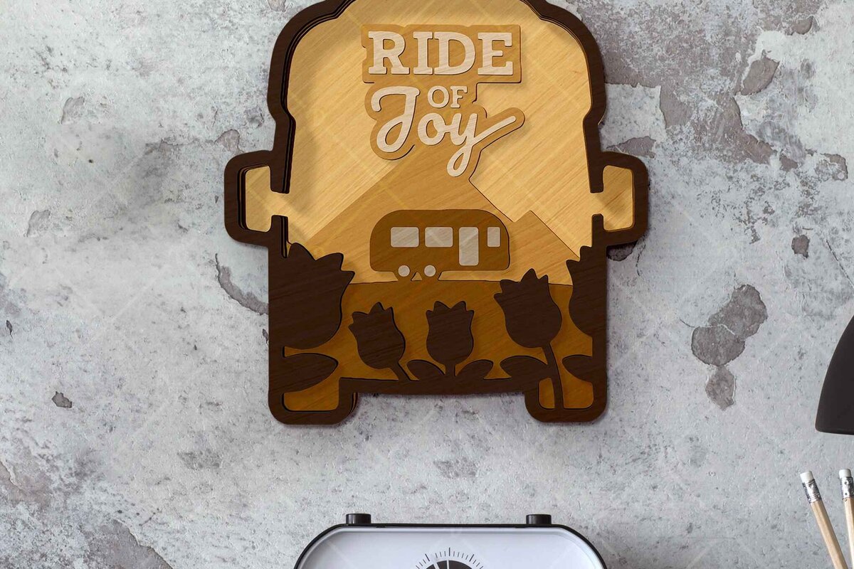 Intra απο ξύλο plywood 3mm-4mm πάχος – Ξύλινο σετ 6 τεμ Δίασταση  20x20 cm INTRAFABR-121725763