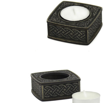 Intra απο ξύλο plywood 3mm-4mm πάχος – Ξύλινη Κηροπήγα. Αρχείο κοπής με λέιζερ. Δίασταση  20x20 cm INTRAFABR-90328491 - Image 1