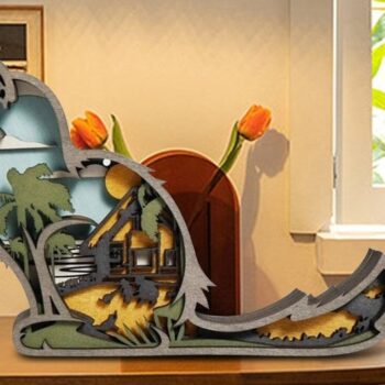 Intra απο ξύλο plywood 3mm-4mm πάχος – Ξύλινες χριστουγεννιάτικες στρώσεις γάτας Δίασταση  20x20 cm INTRAFABR-51260199 - Image 7