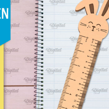 Intra απο ξύλο plywood 3mm-4mm πάχος – Ξύλινο Παιδικό Χάρακας Δίασταση  20x20 cm INTRAFABR-94826532 - Image 1