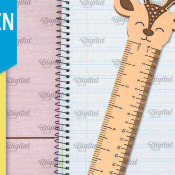 Intra απο ξύλο plywood 3mm-4mm πάχος – Ξύλινο Παιδικό Χάρακας Δίασταση  20x20 cm INTRAFABR-94826569 - Image 1