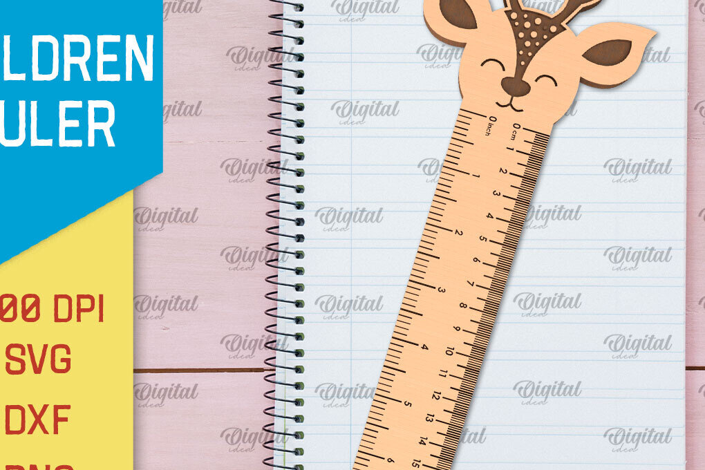 Intra απο ξύλο plywood 3mm-4mm πάχος – Ξύλινο Παιδικό Χάρακας Δίασταση  20x20 cm INTRAFABR-94826569