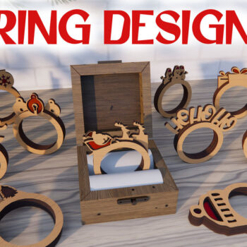 Intra απο ξύλο plywood 3mm-4mm πάχος – Ξύλινο χριστουγεννιάτικο δαχτυλίδι. Δίασταση 20x20 cm INTRAFABR-84192013 - Image 1