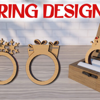 Intra απο ξύλο plywood 3mm-4mm πάχος – Ξύλινο χριστουγεννιάτικο δαχτυλίδι. Δίασταση 20x20 cm INTRAFABR-84192013 - Image 3