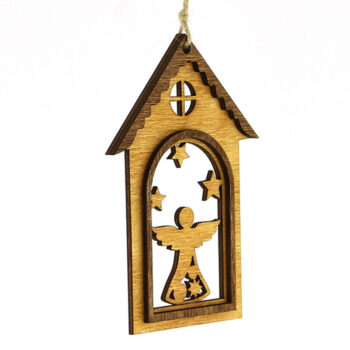 Intra απο ξύλο plywood 3mm-4mm πάχος – Ξύλινα χριστουγεννιάτικα παιχνίδια κομμένα με λέιζερ αρχείο Δίασταση  20x20 cm INTRAFABR-86285743 - Image 6