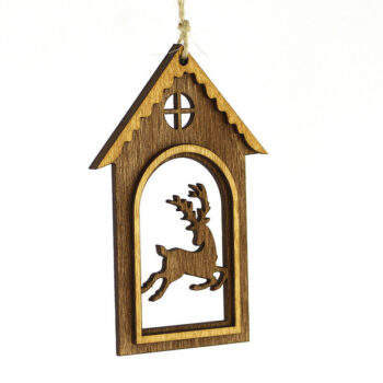 Intra απο ξύλο plywood 3mm-4mm πάχος – Ξύλινα χριστουγεννιάτικα παιχνίδια κομμένα με λέιζερ αρχείο Δίασταση  20x20 cm INTRAFABR-86285743 - Image 7