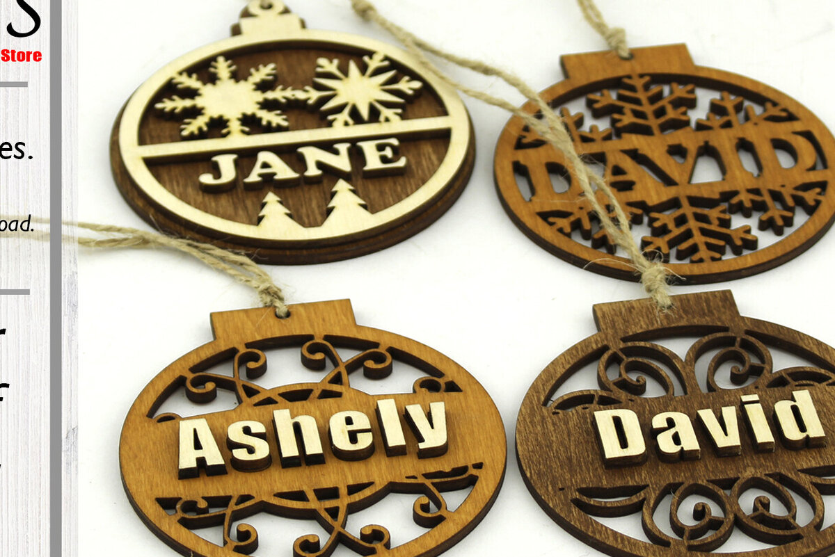 Intra απο ξύλο plywood 3mm-4mm πάχος – Ξύλινα χριστουγεννιάτικα παιχνίδια. Αρχείο κοπής με λέιζερ Δίασταση  20x20 cm INTRAFABR-85462249