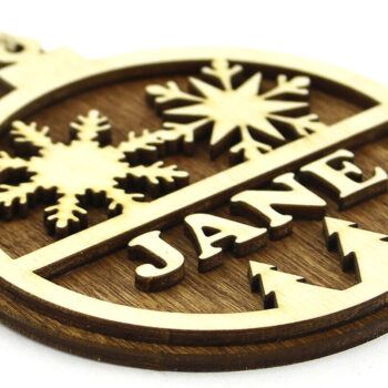 Intra απο ξύλο plywood 3mm-4mm πάχος – Ξύλινα χριστουγεννιάτικα παιχνίδια. Αρχείο κοπής με λέιζερ Δίασταση  20x20 cm INTRAFABR-85462249 - Image 3