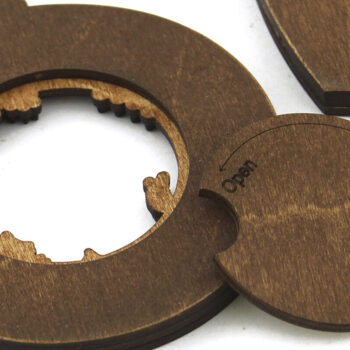 Intra απο ξύλο plywood 3mm-4mm πάχος – Ξύλινα χριστουγεννιάτικα παιχνίδια με φωτογραφία Δίασταση  20x20 cm INTRAFABR-86285735 - Image 8