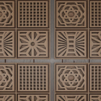 Intra απο ξύλο plywood 3mm-4mm πάχος – Ξύλινο Σετ σουβέρ δώρο 284 Δίασταση  20x20 cm INTRAFABR-56301807 - Image 13