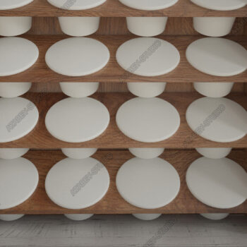 Intra απο ξύλο plywood 3mm-4mm πάχος – Ξύλινη βάση στήριξης για κάψουλες καφέ Δίασταση  20x20 cm INTRAFABR-94398661 - Image 1