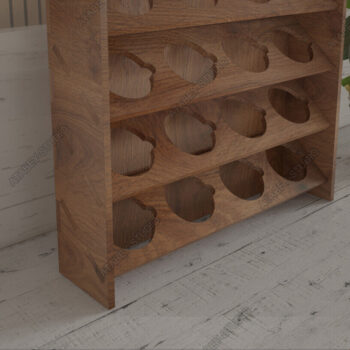 Intra απο ξύλο plywood 3mm-4mm πάχος – Ξύλινη βάση στήριξης για κάψουλες καφέ Δίασταση  20x20 cm INTRAFABR-94398661 - Image 4