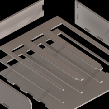 Intra απο ξύλο plywood 3mm-4mm πάχος – Ξύλινη θήκη για καφέ 070 Δίασταση 20x20 cm INTRAFABR-117741829 - Image 4