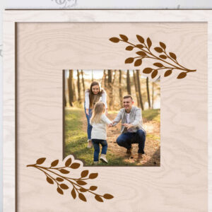 Intra απο ξύλο plywood 3mm-4mm πάχος – Ξύλινο Διακοσμητικό Πλαίσιο Κοπή Laser Δίασταση  40x30 cm INTRAFABR-112892153