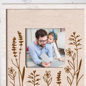 Intra απο ξύλο plywood 3mm-4mm πάχος – Ξύλινο Διακοσμητικό Πλαίσιο Κοπή Laser Δίασταση  40x30 cm INTRAFABR-112892188