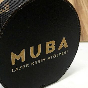 Intra απο ξύλο plywood 3mm-4mm πάχος – Ξύλινο ρολόι γραφείου Δίασταση  20x20 cm INTRAFABR-37888960 - Image 3