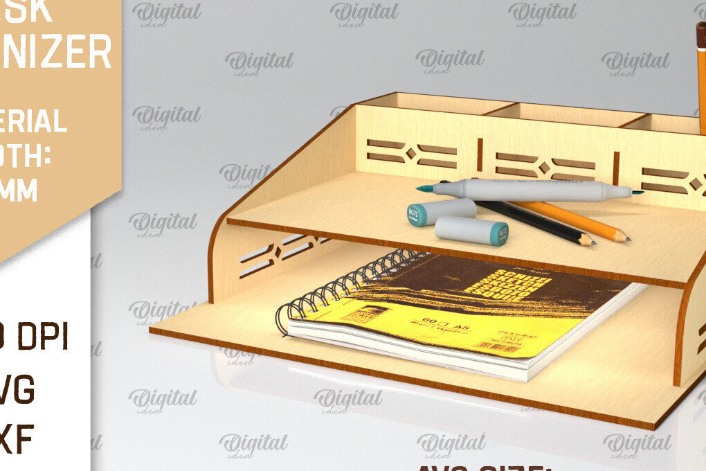 Intra απο ξύλο plywood 3mm-4mm πάχος – Ξύλινη οργάνωση γραφείου Δίασταση  20x20 cm INTRAFABR-98220993