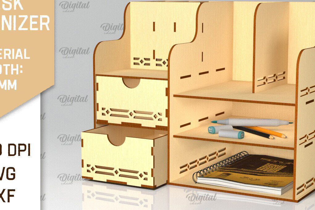 Intra απο ξύλο plywood 3mm-4mm πάχος – Ξύλινη οργάνωση γραφείου Δίασταση  20x20 cm INTRAFABR-98221101