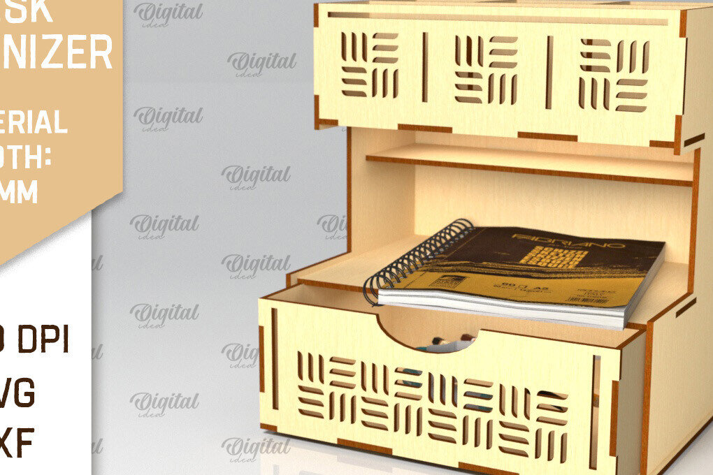 Intra απο ξύλο plywood 3mm-4mm πάχος – Ξύλινη οργάνωση γραφείου Δίασταση  20x20 cm INTRAFABR-98221140