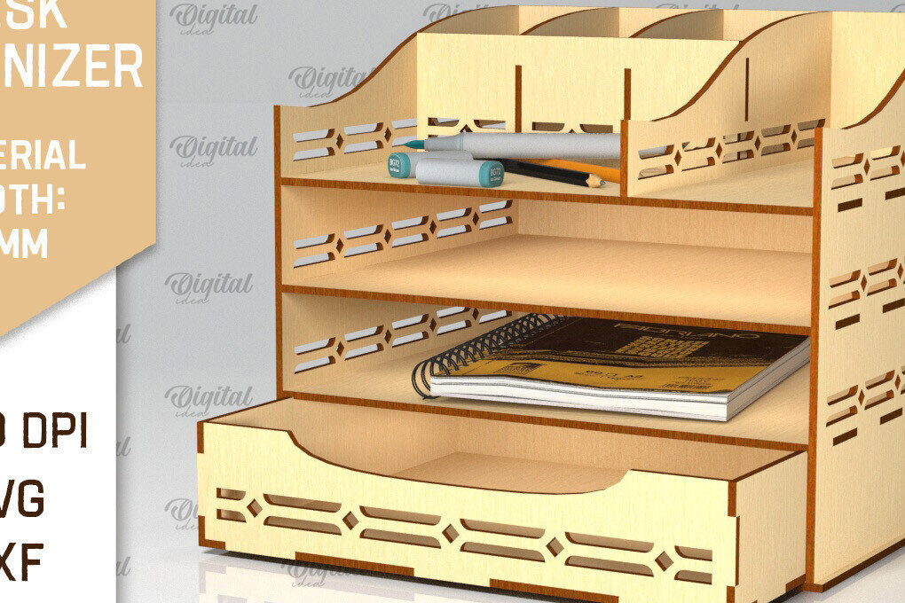 Intra απο ξύλο plywood 3mm-4mm πάχος – Ξύλινη οργάνωση γραφείου Δίασταση  20x20 cm INTRAFABR-98221174