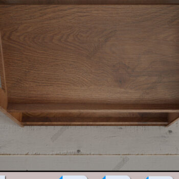 Intra απο ξύλο plywood 3mm-4mm πάχος – Ξύλινο Γραφείο Organizer Ράφι κοπής με λέιζερ Δίασταση  20x20 cm INTRAFABR-95002326 - Image 4