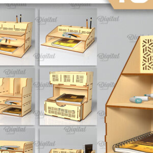 Intra απο ξύλο plywood 3mm-4mm πάχος – Ξύλινες οργανώσεις γραφείου Δέσμη κοπής με λέιζερ Δίασταση  20x20 cm INTRAFABR-98269281