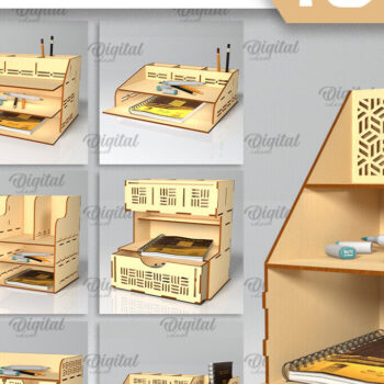 Intra απο ξύλο plywood 3mm-4mm πάχος – Ξύλινες οργανώσεις γραφείου Δέσμη κοπής με λέιζερ Δίασταση  20x20 cm INTRAFABR-98269281 - Image 1