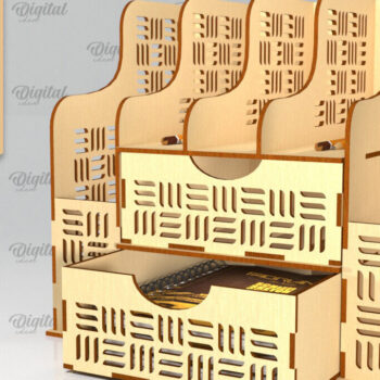 Intra απο ξύλο plywood 3mm-4mm πάχος – Ξύλινες οργανώσεις γραφείου Δέσμη κοπής με λέιζερ Δίασταση  20x20 cm INTRAFABR-98269281 - Image 5