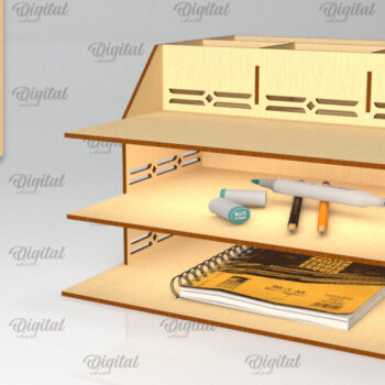 Intra απο ξύλο plywood 3mm-4mm πάχος – Ξύλινες οργανώσεις γραφείου Δέσμη κοπής με λέιζερ Δίασταση  20x20 cm INTRAFABR-98269281 - Image 6