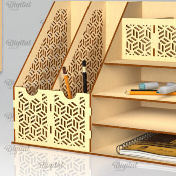 Intra απο ξύλο plywood 3mm-4mm πάχος – Ξύλινες οργανώσεις γραφείου Δέσμη κοπής με λέιζερ Δίασταση  20x20 cm INTRAFABR-98269281 - Image 7