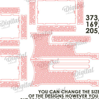 Intra απο ξύλο plywood 3mm-4mm πάχος – Ξύλινη βάση για επιδόρπιο  κοπής με λέιζερ Δίασταση  20x20 cm INTRAFABR-111357341 - Image 3