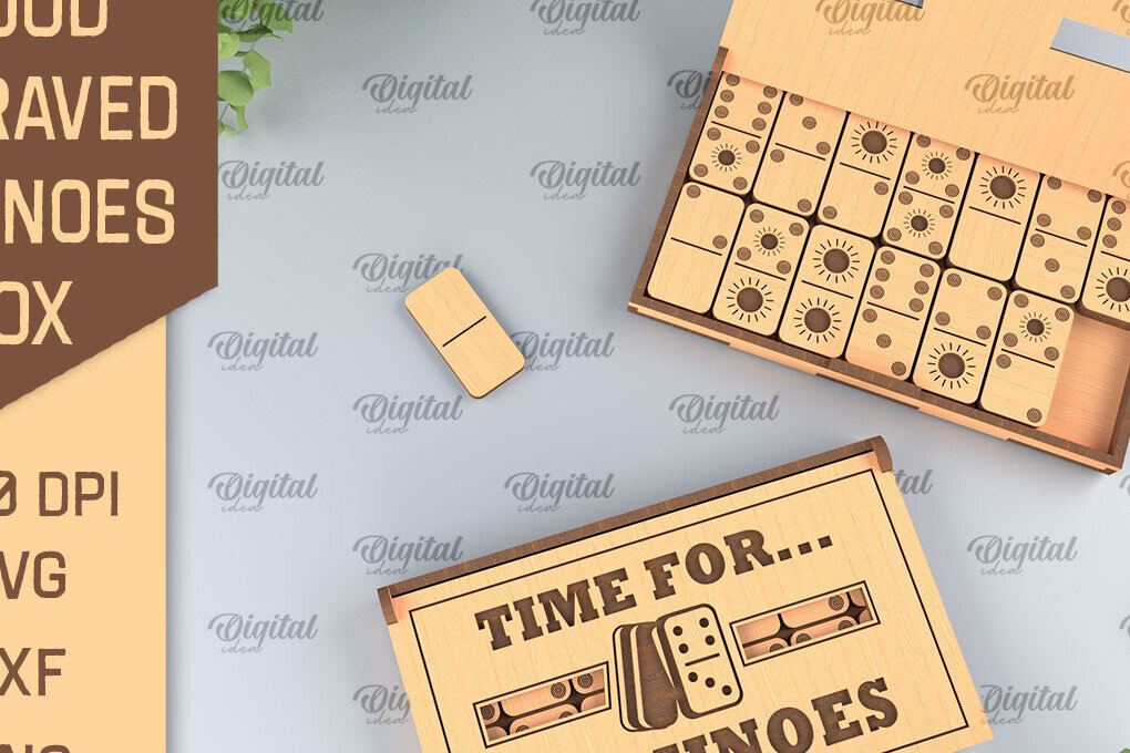 Intra απο ξύλο plywood 3mm-4mm πάχος – Ξύλινο Domino Box Δίασταση  20x20 cm INTRAFABR-95713870