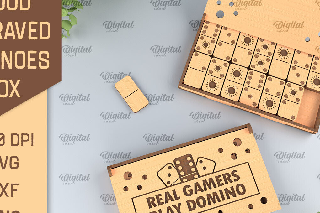 Intra απο ξύλο plywood 3mm-4mm πάχος – Ξύλινο Domino Box Δίασταση  20x20 cm INTRAFABR-95713751