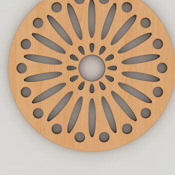 Intra απο ξύλο plywood 3mm-4mm πάχος – Πρότυπα κοπής ξύλινων σουβέρ 149 Δίασταση  20x20 cm INTRAFABR-58473785 - Image 3