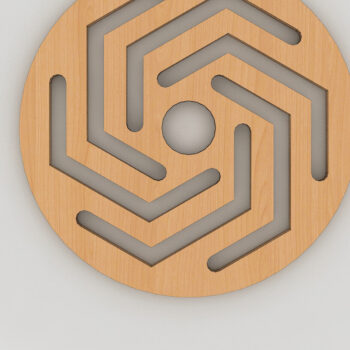 Intra απο ξύλο plywood 3mm-4mm πάχος – Πρότυπα κοπής ξύλινων σουβέρ 149 Δίασταση  20x20 cm INTRAFABR-58473785 - Image 6