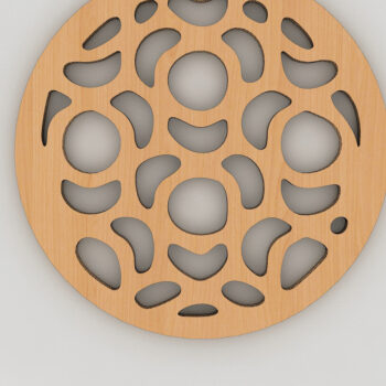 Intra απο ξύλο plywood 3mm-4mm πάχος – Πρότυπα κοπής ξύλινων σουβέρ 149 Δίασταση  20x20 cm INTRAFABR-58473785 - Image 7