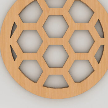 Intra απο ξύλο plywood 3mm-4mm πάχος – Πρότυπα κοπής ξύλινων σουβέρ 149 Δίασταση  20x20 cm INTRAFABR-58473785 - Image 9