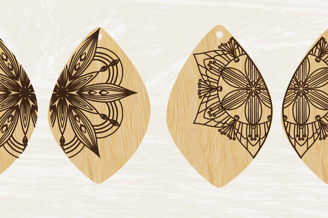 Intra απο ξύλο plywood 3mm-4mm πάχος – Πρότυπο στρώματος για ξύλινο δαχτυλίδι αυτιού 953 Δίασταση  20x20 cm INTRAFABR-79315804