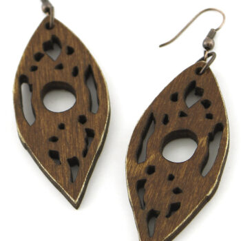 Intra απο ξύλο plywood 3mm-4mm πάχος – Ξύλινο Σκουλαρίκι. Αρχείο κοπής με λέιζερ. 5 Σχεδιασμός Δίασταση  5x5 cm INTRAFABR-96494654 - Image 6