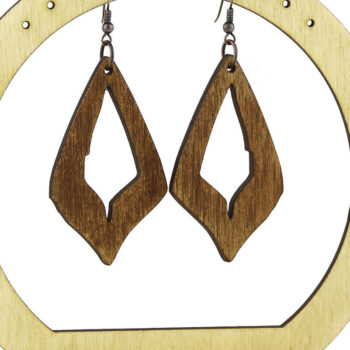 Intra απο ξύλο plywood 3mm-4mm πάχος – Ξύλινα Σκουλαρίκια. Αρχείο λέιζερ Δίασταση  5x5 cm INTRAFABR-96555040 - Image 7