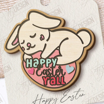 Intra απο ξύλο plywood 3mm-4mm πάχος – Ξύλινη Πασχαλινή Καρφίτσα | Αξεσουάρ | CNC Δίασταση  20x20 cm INTRAFABR-117339046 - Image 1